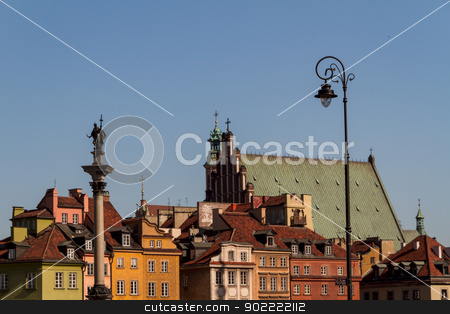 To use this stock image in your creative project, please select the size you need over to the right and click the "Add to Cart" button.
Your downloaded image will come with the Cutcaster watermark removed so don’t worry about the watermark you see on this page. Castle Square in Warsaw, Poland stock photo, Castle Square in Warsaw, Poland by Andrey Starostin