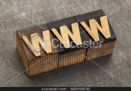 To use this stock image in your creative project, please select the size you need over to the right and click the "Add to Cart" button.
Your downloaded image will come with the Cutcaster watermark removed so don’t worry about the watermark you see on this page. word wide web - www stock photo, word wide web acronym - www in vintage letterpress wood type blocks on a grunge metal background by Marek Uliasz