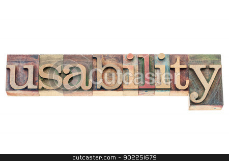 To use this stock image in your creative project, please select the size you need over to the right and click the "Add to Cart" button.
Your downloaded image will come with the Cutcaster watermark removed so don’t worry about the watermark you see on this page. usability word in wood type stock photo, usability word - user friendly concept - isolated text in vintage letterpress wood type printing blocks by Marek Uliasz