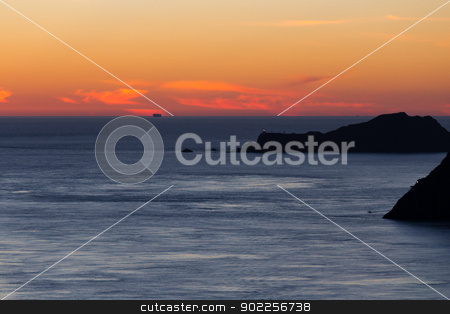To use this stock image in your creative project, please select the size you need over to the right and click the "Add to Cart" button.
Your downloaded image will come with the Cutcaster watermark removed so don’t worry about the watermark you see on this page. Sunset over the ocean stock photo, Sunset over the ocean by Click Images