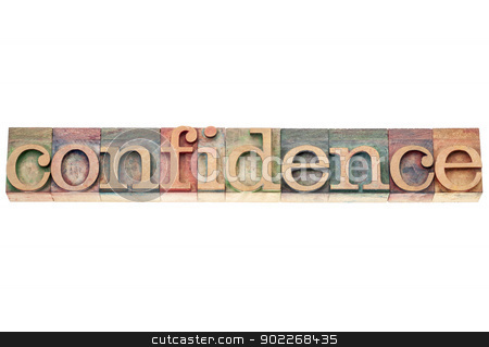 To use this stock image in your creative project, please select the size you need over to the right and click the "Add to Cart" button.
Your downloaded image will come with the Cutcaster watermark removed so don’t worry about the watermark you see on this page. confidence word in wood type stock photo, confidence word - isolated text in vintage letterpress wood type printing blocks by Marek Uliasz