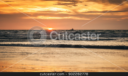 To use this stock image in your creative project, please select the size you need over to the right and click the "Add to Cart" button.
Your downloaded image will come with the Cutcaster watermark removed so don’t worry about the watermark you see on this page. sunset background stock photo, An image of the nice sunset background by Markus Gann