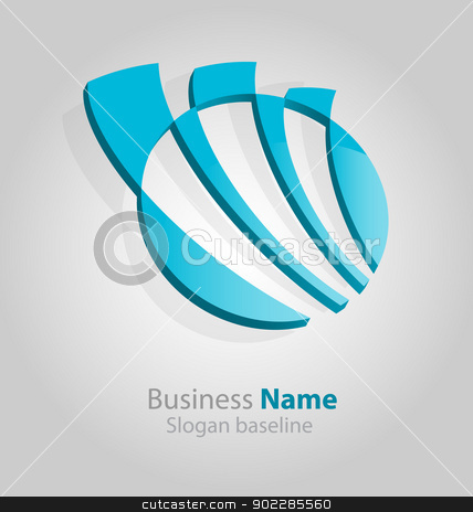 To use this stock image in your creative project, please select the size you need over to the right and click the "Add to Cart" button.
Your downloaded image will come with the Cutcaster watermark removed so don’t worry about the watermark you see on this page. Abstract glossy 3D logo stock vector clipart, Originally designed abstract glossy 3D logo by Maria Repkova