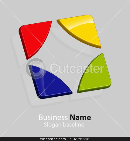 To use this stock image in your creative project, please select the size you need over to the right and click the "Add to Cart" button.
Your downloaded image will come with the Cutcaster watermark removed so don’t worry about the watermark you see on this page. Abstract glossy 3D logo stock vector clipart, Originally designed abstract glossy 3D logo by Maria Repkova