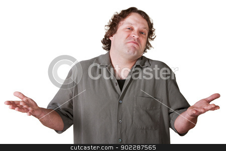 To use this stock image in your creative project, please select the size you need over to the right and click the "Add to Cart" button.
Your downloaded image will come with the Cutcaster watermark removed so don’t worry about the watermark you see on this page. Indifferent Young Man stock photo, Indifferent young man with palms up over white background by Scott Griessel
