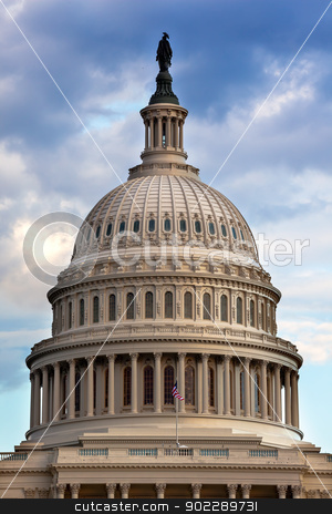 To use this stock image in your creative project, please select the size you need over to the right and click the "Add to Cart" button.
Your downloaded image will come with the Cutcaster watermark removed so don’t worry about the watermark you see on this page. US Capitol Dome Houses of Congress Washington DC stock photo, US Capitol Dome Houses of Congress Washington DC by William Perry