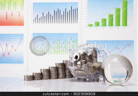 To use this stock image in your creative project, please select the size you need over to the right and click the "Add to Cart" button.
Your downloaded image will come with the Cutcaster watermark removed so don’t worry about the watermark you see on this page. Savings in piggy bank! A lot of money! stock photo, Savings in piggy bank! A lot of money! Isolated on white background! by fikmik