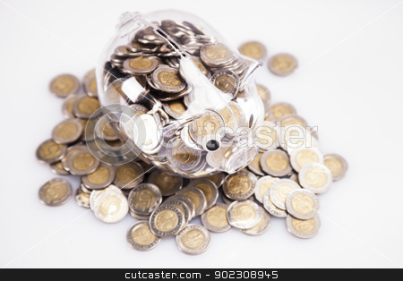 To use this stock image in your creative project, please select the size you need over to the right and click the "Add to Cart" button.
Your downloaded image will come with the Cutcaster watermark removed so don’t worry about the watermark you see on this page. Savings in piggy bank! A lot of money! stock photo, Savings in piggy bank! A lot of money! Isolated on white background! by fikmik