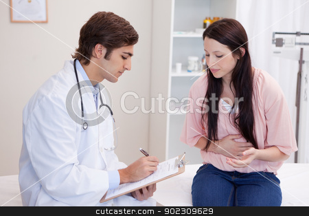 To use this stock image in your creative project, please select the size you need over to the right and click the "Add to Cart" button.
Your downloaded image will come with the Cutcaster watermark removed so don’t worry about the watermark you see on this page. Male doctor writing down patients symptoms stock photo, Young male doctor writing down patients symptoms by Wavebreak Media