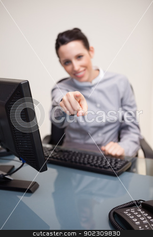To use this stock image in your creative project, please select the size you need over to the right and click the "Add to Cart" button.
Your downloaded image will come with the Cutcaster watermark removed so don’t worry about the watermark you see on this page. Hand of businesswoman pointing stock photo, Hand of young businesswoman pointing by Wavebreak Media
