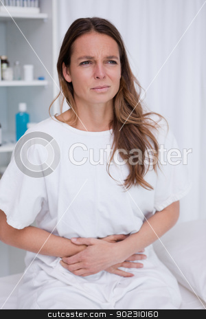 To use this stock image in your creative project, please select the size you need over to the right and click the "Add to Cart" button.
Your downloaded image will come with the Cutcaster watermark removed so don’t worry about the watermark you see on this page. Woman having belly ache stock photo, Woman having terrible belly ache by Wavebreak Media