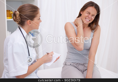 To use this stock image in your creative project, please select the size you need over to the right and click the "Add to Cart" button.
Your downloaded image will come with the Cutcaster watermark removed so don’t worry about the watermark you see on this page. Patient having painful shoulder stock photo, Patient next to doctor having painful shoulder by Wavebreak Media