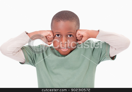 To use this stock image in your creative project, please select the size you need over to the right and click the "Add to Cart" button.
Your downloaded image will come with the Cutcaster watermark removed so don’t worry about the watermark you see on this page. Boy with the fists on his face stock photo, Boy with the fists on his face against a white background by Wavebreak Media