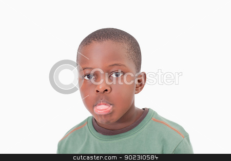 To use this stock image in your creative project, please select the size you need over to the right and click the "Add to Cart" button.
Your downloaded image will come with the Cutcaster watermark removed so don’t worry about the watermark you see on this page. Boy sticking out his tongue stock photo, Boy sticking out his tongue against a white background by Wavebreak Media