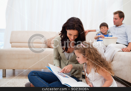 To use this stock image in your creative project, please select the size you need over to the right and click the "Add to Cart" button.
Your downloaded image will come with the Cutcaster watermark removed so don’t worry about the watermark you see on this page. Mother showing photo album to daughter stock photo, Mother showing photo album to her daughter by Wavebreak Media