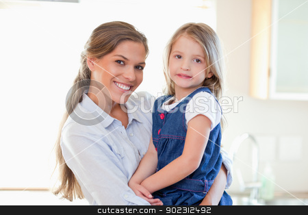 To use this stock image in your creative project, please select the size you need over to the right and click the "Add to Cart" button.
Your downloaded image will come with the Cutcaster watermark removed so don’t worry about the watermark you see on this page. Mother and her daughter posing stock photo, Mother and her daughter posing together by Wavebreak Media