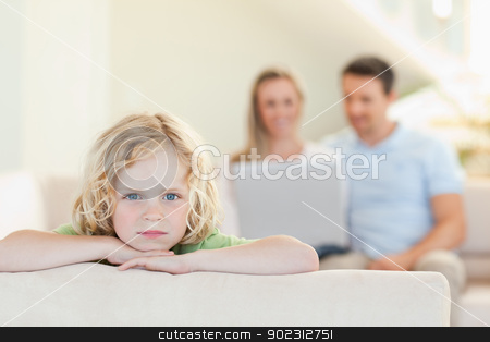 To use this stock image in your creative project, please select the size you need over to the right and click the "Add to Cart" button.
Your downloaded image will come with the Cutcaster watermark removed so don’t worry about the watermark you see on this page. Sad boy with parents in the background stock photo, Sad boy with his parents in the background by Wavebreak Media