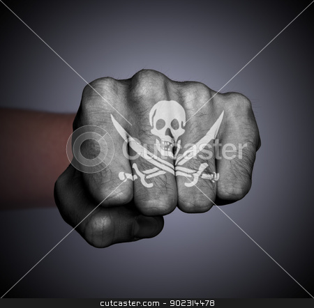To use this stock image in your creative project, please select the size you need over to the right and click the "Add to Cart" button.
Your downloaded image will come with the Cutcaster watermark removed so don’t worry about the watermark you see on this page. Front view of a punching hand stock photo, Front view of a punching hand, pirate by michaklootwijk