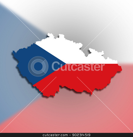 To use this stock image in your creative project, please select the size you need over to the right and click the "Add to Cart" button.
Your downloaded image will come with the Cutcaster watermark removed so don’t worry about the watermark you see on this page. Map of The Czech Republic filled with flag stock photo, Map of The Czech Republic filled with flag, isolated by michaklootwijk