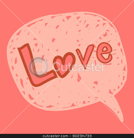 To use this stock image in your creative project, please select the size you need over to the right and click the "Add to Cart" button.
Your downloaded image will come with the Cutcaster watermark removed so don’t worry about the watermark you see on this page. Love message in speech bubble stock vector clipart, Valentines love message in hand-drawn speech bubble. Vector illustration layered for easy manipulation and custom coloring. by Cienpies Design