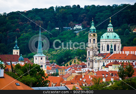 To use this stock image in your creative project, please select the size you need over to the right and click the "Add to Cart" button.
Your downloaded image will come with the Cutcaster watermark removed so don’t worry about the watermark you see on this page. St Nicolas stock photo, view of the church St Nicolas in Prague by Juliane Jacobs