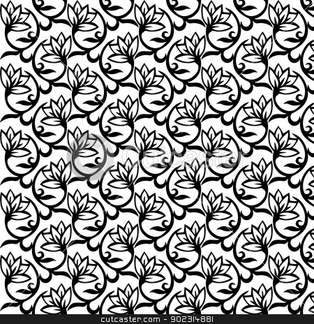To use this stock image in your creative project, please select the size you need over to the right and click the "Add to Cart" button.
Your downloaded image will come with the Cutcaster watermark removed so don’t worry about the watermark you see on this page. seamless floral pattern stock vector clipart, Beautiful background of seamless floral pattern by Sasas Design