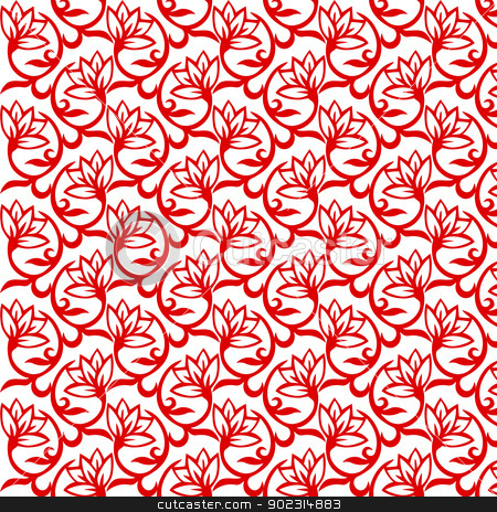 To use this stock image in your creative project, please select the size you need over to the right and click the "Add to Cart" button.
Your downloaded image will come with the Cutcaster watermark removed so don’t worry about the watermark you see on this page. seamless floral pattern stock vector clipart, Beautiful background of seamless floral pattern by Sasas Design