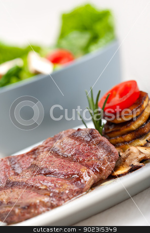 To use this stock image in your creative project, please select the size you need over to the right and click the "Add to Cart" button.
Your downloaded image will come with the Cutcaster watermark removed so don’t worry about the watermark you see on this page. grilled Kobe Miyazaky beef stock photo, grilled Kobe Miyazaky beef with fresh vegetables by Francesco Perre