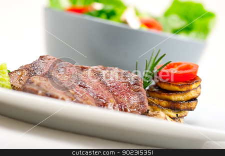 To use this stock image in your creative project, please select the size you need over to the right and click the "Add to Cart" button.
Your downloaded image will come with the Cutcaster watermark removed so don’t worry about the watermark you see on this page. grilled Kobe Miyazaky beef stock photo, grilled Kobe Miyazaky beef with fresh vegetables by Francesco Perre