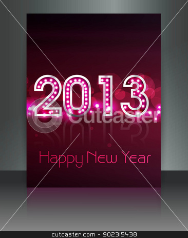 To use this stock image in your creative project, please select the size you need over to the right and click the "Add to Cart" button.
Your downloaded image will come with the Cutcaster watermark removed so don’t worry about the watermark you see on this page. 2013 new year celebration colorful gift card vector background i stock vector clipart, 2013 new year celebration colorful gift card vector background illustration by bharat pandey