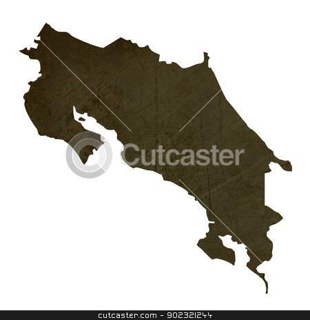To use this stock image in your creative project, please select the size you need over to the right and click the "Add to Cart" button.
Your downloaded image will come with the Cutcaster watermark removed so don’t worry about the watermark you see on this page. Dark silhouetted map of Costa Rica stock photo, Dark silhouetted and textured map of Costa Rica isolated on white background. by Martin Crowdy