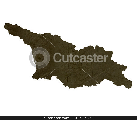 To use this stock image in your creative project, please select the size you need over to the right and click the "Add to Cart" button.
Your downloaded image will come with the Cutcaster watermark removed so don’t worry about the watermark you see on this page. Dark silhouetted map of Georgia stock photo, Dark silhouetted and textured map of Georgia isolated on white background. by Martin Crowdy