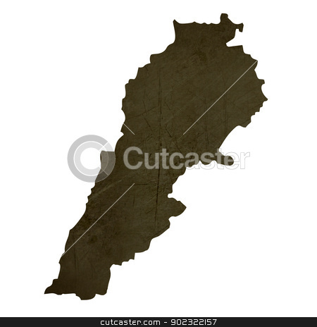 To use this stock image in your creative project, please select the size you need over to the right and click the "Add to Cart" button.
Your downloaded image will come with the Cutcaster watermark removed so don’t worry about the watermark you see on this page. Dark silhouetted map of Lebanon stock photo, Dark silhouetted and textured map of Lebanon isolated on white background. by Martin Crowdy