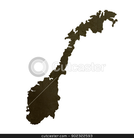To use this stock image in your creative project, please select the size you need over to the right and click the "Add to Cart" button.
Your downloaded image will come with the Cutcaster watermark removed so don’t worry about the watermark you see on this page. Dark silhouetted map of Norway stock photo, Dark silhouetted and textured map of Norway isolated on white background. by Martin Crowdy
