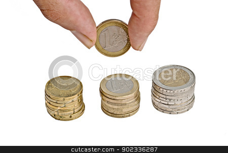 To use this stock image in your creative project, please select the size you need over to the right and click the "Add to Cart" button.
Your downloaded image will come with the Cutcaster watermark removed so don’t worry about the watermark you see on this page. hand holding euro coin stock photo, hand holding euro coin by vaeenma