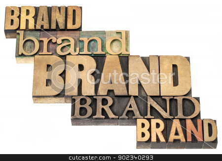 To use this stock image in your creative project, please select the size you need over to the right and click the "Add to Cart" button.
Your downloaded image will come with the Cutcaster watermark removed so don’t worry about the watermark you see on this page. brand word abstract stock photo, brand word abstract - isolated text in a variety of vintage letterpress wood type printing blocks by Marek Uliasz