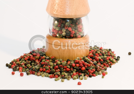 To use this stock image in your creative project, please select the size you need over to the right and click the "Add to Cart" button.
Your downloaded image will come with the Cutcaster watermark removed so don’t worry about the watermark you see on this page. Mixed pepper with peppermill stock photo, Mixed pepper with electric peppermill by Mirko Pernjakovic