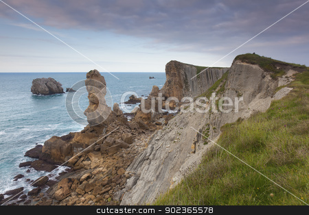 To use this stock image in your creative project, please select the size you need over to the right and click the "Add to Cart" button.
Your downloaded image will come with the Cutcaster watermark removed so don’t worry about the watermark you see on this page. The Urros, Liencres, Cantabria, Spain stock photo, The Urros, Liencres, Cantabria, Spain by B.F.