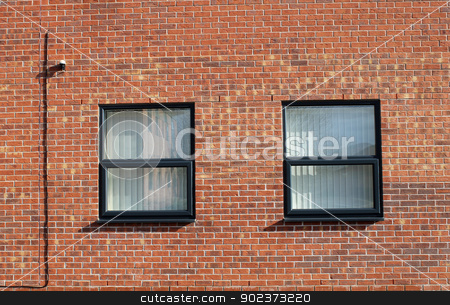To use this stock image in your creative project, please select the size you need over to the right and click the "Add to Cart" button.
Your downloaded image will come with the Cutcaster watermark removed so don’t worry about the watermark you see on this page. Windows in brick wall stock photo, Windows in brick wall of modern office building. by Martin Crowdy