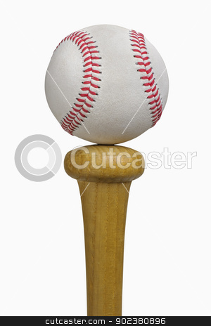 To use this stock image in your creative project, please select the size you need over to the right and click the "Add to Cart" button.
Your downloaded image will come with the Cutcaster watermark removed so don’t worry about the watermark you see on this page. Baseball Balancing on Bat stock photo, Baseball balancing on bat, isolated on white, includes clipping path by Bryan Mullennix