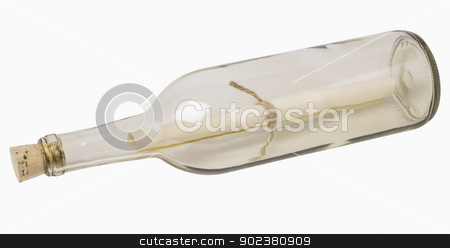 To use this stock image in your creative project, please select the size you need over to the right and click the "Add to Cart" button.
Your downloaded image will come with the Cutcaster watermark removed so don’t worry about the watermark you see on this page. Note in a Bottle stock photo, Note in a bottle, isolated on white, includes clipping path by Bryan Mullennix