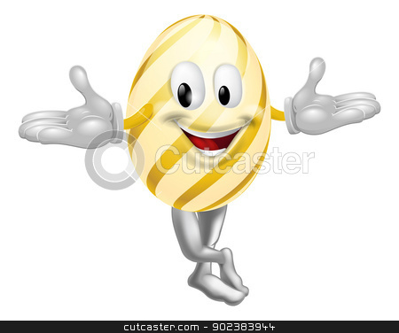 To use this stock image in your creative project, please select the size you need over to the right and click the "Add to Cart" button.
Your downloaded image will come with the Cutcaster watermark removed so don’t worry about the watermark you see on this page. Cartoon Easter Egg Man stock vector clipart, An illustration of a happy fun cartoon Easter egg mascot character
by Christos Georghiou
