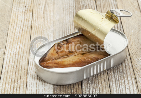To use this stock image in your creative project, please select the size you need over to the right and click the "Add to Cart" button.
Your downloaded image will come with the Cutcaster watermark removed so don’t worry about the watermark you see on this page. herring in open can stock photo, open can of wild herring in wine sauce against a white painted grunge background by Marek Uliasz