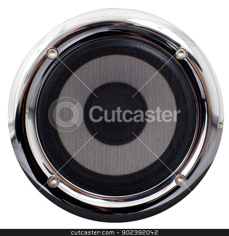 To use this stock image in your creative project, please select the size you need over to the right and click the "Add to Cart" button.
Your downloaded image will come with the Cutcaster watermark removed so don’t worry about the watermark you see on this page. Speaker on a white background stock photo, Round speaker with the chromeplated framework on a white background by Alexey Romanov