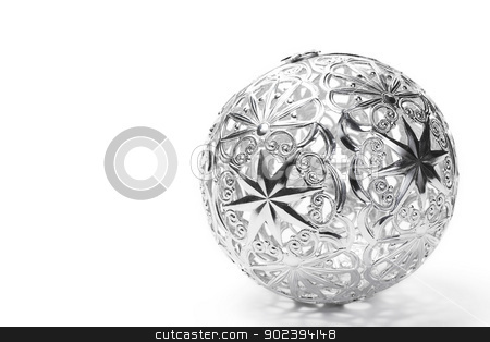 To use this stock image in your creative project, please select the size you need over to the right and click the "Add to Cart" button.
Your downloaded image will come with the Cutcaster watermark removed so don’t worry about the watermark you see on this page. metal christmas ball on white background stock photo, metal christmas ball on white background by Rob Stark