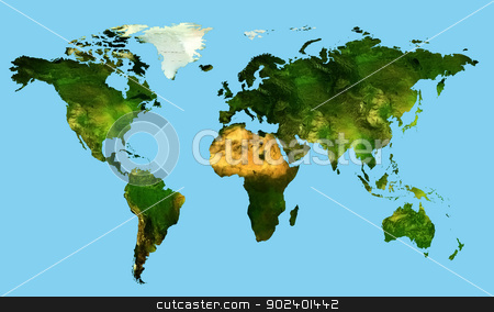 To use this stock image in your creative project, please select the size you need over to the right and click the "Add to Cart" button.
Your downloaded image will come with the Cutcaster watermark removed so don’t worry about the watermark you see on this page. world map stock photo, card of all the countries for an ecology in the world by Cochonneau