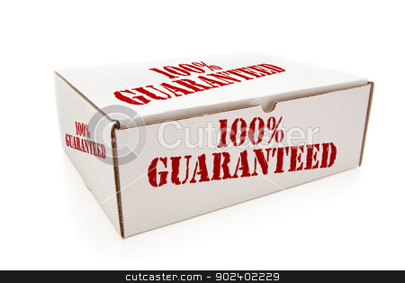 To use this stock image in your creative project, please select the size you need over to the right and click the "Add to Cart" button.
Your downloaded image will come with the Cutcaster watermark removed so don’t worry about the watermark you see on this page. White Box with 100% Guaranteed on Sides Isolated stock photo, White Box with the Phrase 100% Guaranteed on the Sides Isolated on a White Background. by Andy Dean