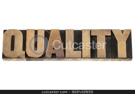 To use this stock image in your creative project, please select the size you need over to the right and click the "Add to Cart" button.
Your downloaded image will come with the Cutcaster watermark removed so don’t worry about the watermark you see on this page. quality word in wood type stock photo, quality - business concept - isolated word in vintage letterpress wood type printing blocks by Marek Uliasz