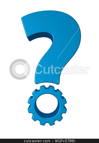 To use this stock image in your creative project, please select the size you need over to the right and click the "Add to Cart" button.
Your downloaded image will come with the Cutcaster watermark removed so don’t worry about the watermark you see on this page. gear wheel question mark stock photo, question mark with gear wheel point on white background - 3d illustration by J?