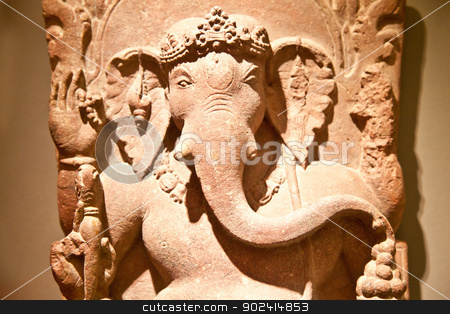 To use this stock image in your creative project, please select the size you need over to the right and click the "Add to Cart" button.
Your downloaded image will come with the Cutcaster watermark removed so don’t worry about the watermark you see on this page. Ganesh Statue stock photo, Tipical iconic statue of Induism religion, Ganesh (also said Ganesha) by Paolo Gallo